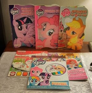 SOLD My Little Pony Board Books and Activity Pads